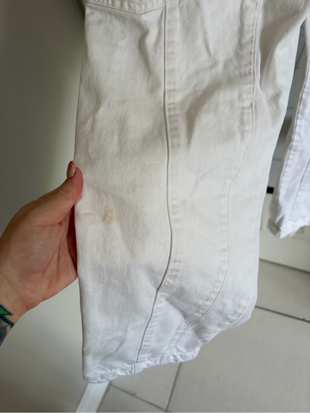 White High Roller Free People Overalls - Picture 8 of 9